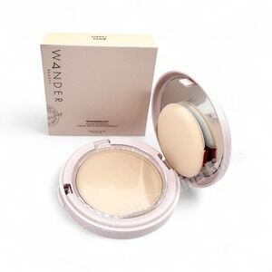 Wander Beauty Wanderlust Powder Foundation LIGHT Matte Full Size Compact New